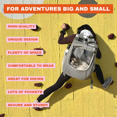Your Cat Backpack, ventilación mejorada y visibilidad clara para el gato