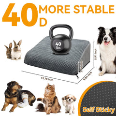 YU YUSING escalones para perro con inclinación de 20 grados para mayor comodidad.