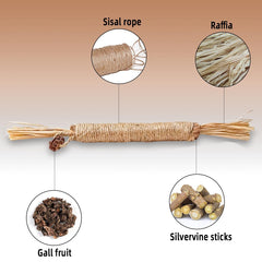 Pack de 4 palitos Silvervine de Yuntop, opción de juego y distracción.