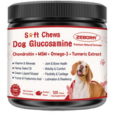 ZEBORA glucosamina para perros, frasco sellado, frescura garantizada
