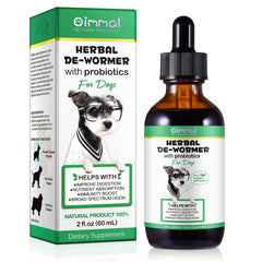 Zenpaws No Más Gusanos: gota en botella para apoyar la digestión de tu perro