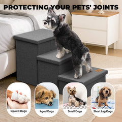 Zerbuger escalera de perros MDF con espuma para mayor comodidad