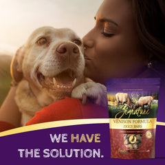 Ideal para reforzar conductas positivas con Zignature Venado durante entrenamiento.