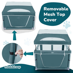 Jaula Zikopomi en uso interior con forma rectangular para optimizar espacio.