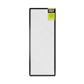 Zilla cubierta pantalla de aire negra 48x18 con ventilación eficiente para terrarios.