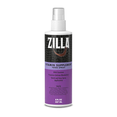 Zilla aerosol de vitaminas, aplicación sobre alimento para reforzar nutrientes del reptil.