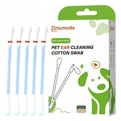 Zimumoda hisopos para limpieza de oídos de perros y gatos con aroma suave.