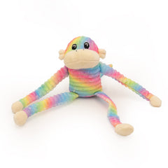 ZippyPaws Crinkle Monkey, brazos-crujientes-juguete, sonido estimulante que anima al juego.
