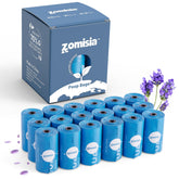 Las bolsas ZOMISIA para perro con lavanda suavizan olores durante paseos.