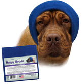 Happy Hoodie ZONI PETS XXL azul, ajuste cómodo para sesiones de peluquería.