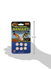 Zoo Med Banquet Block Mini, alimento de liberación lenta para acuarios de agua dulce y salada.