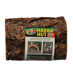 Zoo Med Habba Hut con humedad, microclima cómodo para reptiles.