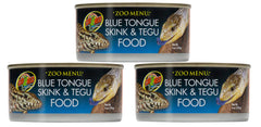 Zoo Med Menú Zoo para lengua azul, piel y tegu: nutrición equilibrada para reptiles