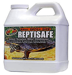 Zoo Med ReptiSafe Condicionador de Agua para terrarios, mejora hidratación y calidad del agua.