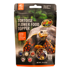 Zoo Med tortuga flor-topper: complemento de fibra para la dieta de tortugas.