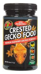 Zoo Med Alimento para Gecko Crestado, tarro 4 oz, sabor sandía y frutas tropicales para desarrollo saludable