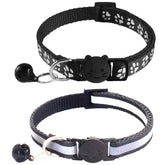 Zulinlong collar hebilla breakaway con campana, seguridad diaria para gatitos