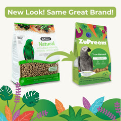 ZuPreem Natural mezcla de granos: textura agradable y variedad para dieta equilibrada