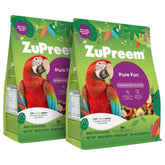 ZuPreem Pure Fun: mezcla de frutas para aves grandes, ideal para enriquecer la dieta.