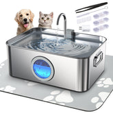 Bebedero Zuqqony 12L para múltiples mascotas y menos rellenados