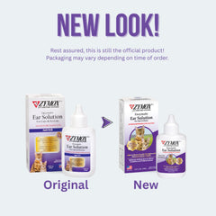 Envase transparente de Zymox para gato, facilita aplicar gotas con precisión