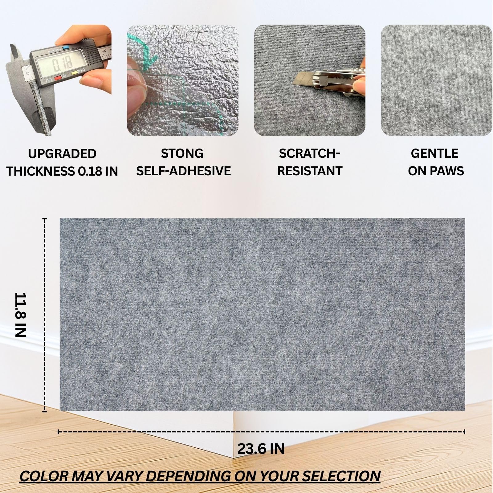 Textura áspera de 2ME para rasguño de gatos, ideal para arañar.