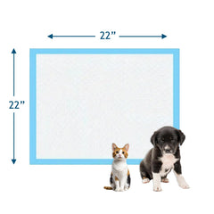 Tapete de entrenamiento 3Q para mascotas, tamaño 22x22, uso diario