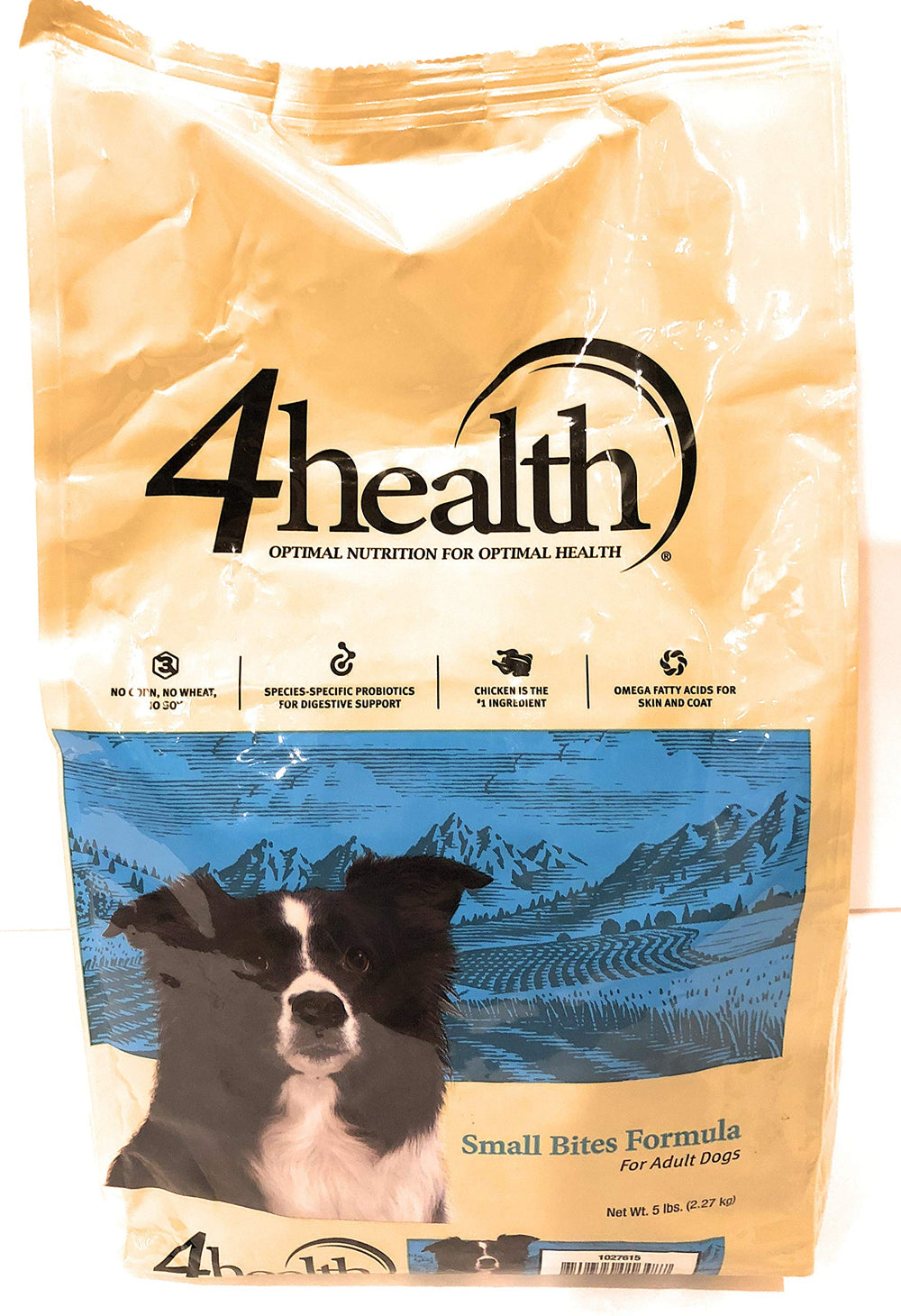 4Health Bocados Pequeños para perros adultos, apoyo digestivo y pelaje saludable.