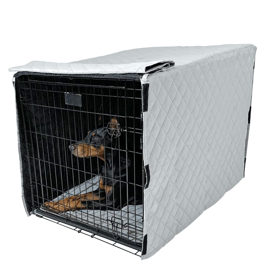 4Knines funda jaula perro lavable a máquina: facilita el cuidado