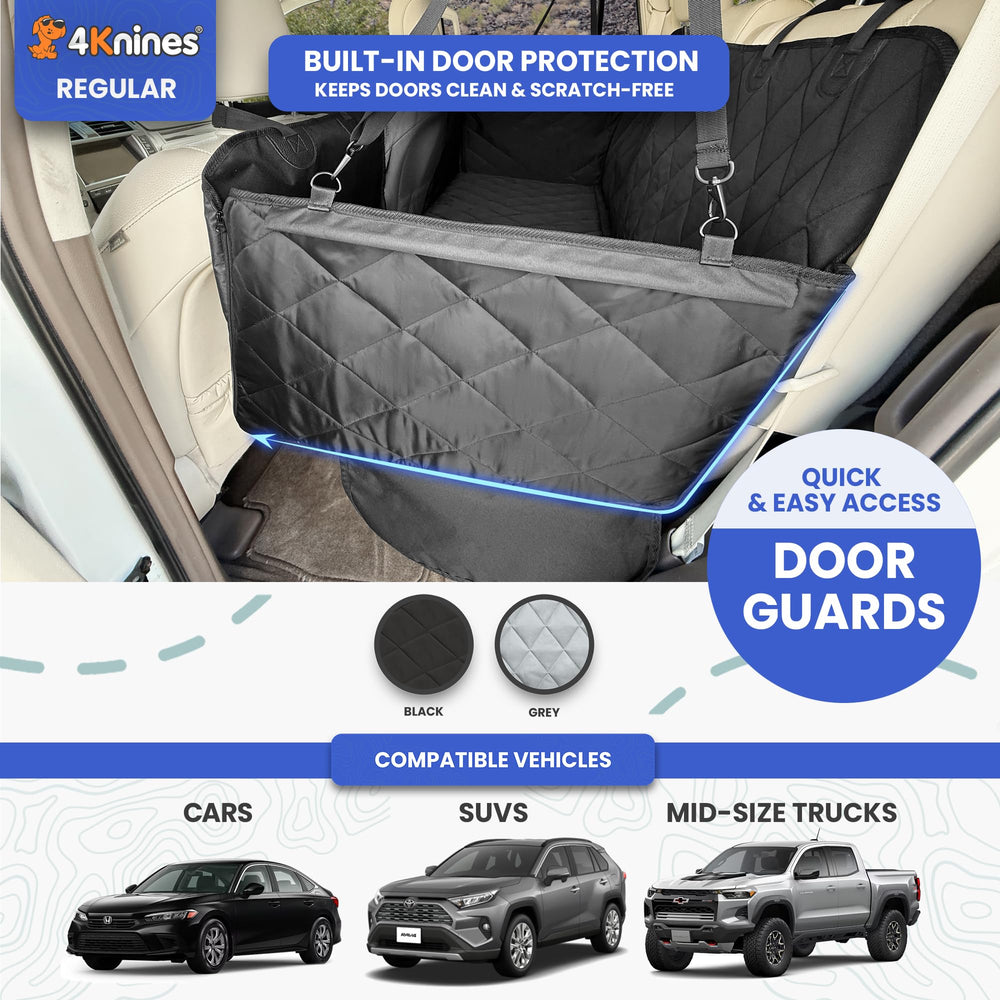 4Knines panel protección puerta EZ abierta, acceso fácil para tu mascota.