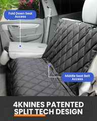 4Knines tecnología K9-Shield impermeable mantiene el interior seco.