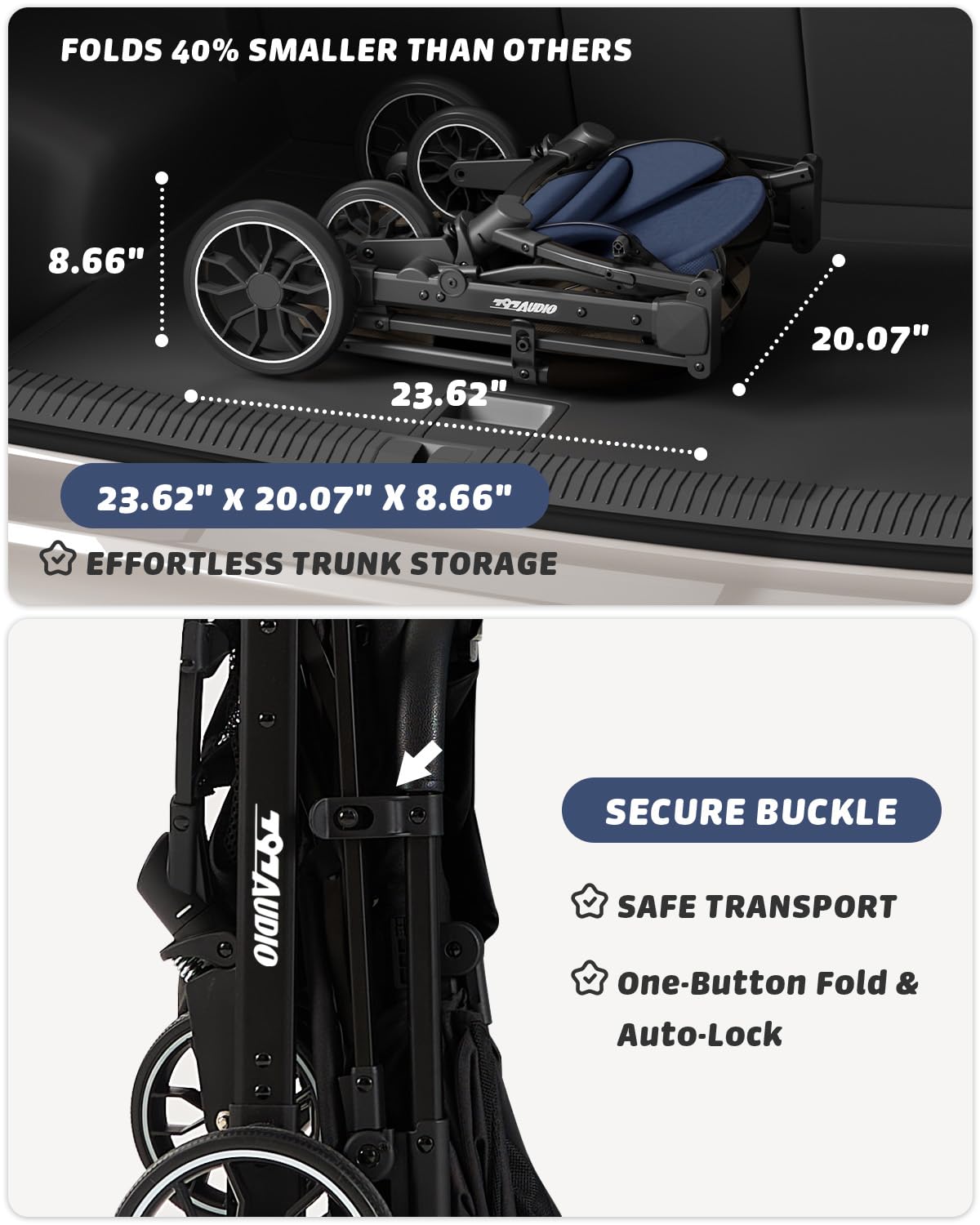 Tejido Oxford impermeable del coche 797Audio para lluvia y viento.