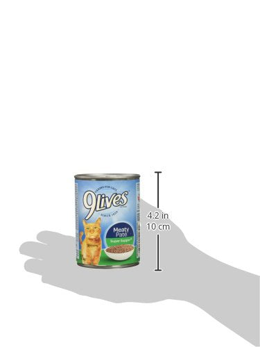 Paté 9Lives con nutrición completa para gatos y gatitos