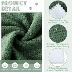VitalCozy manta suave para cobayas crea refugio cómodo.