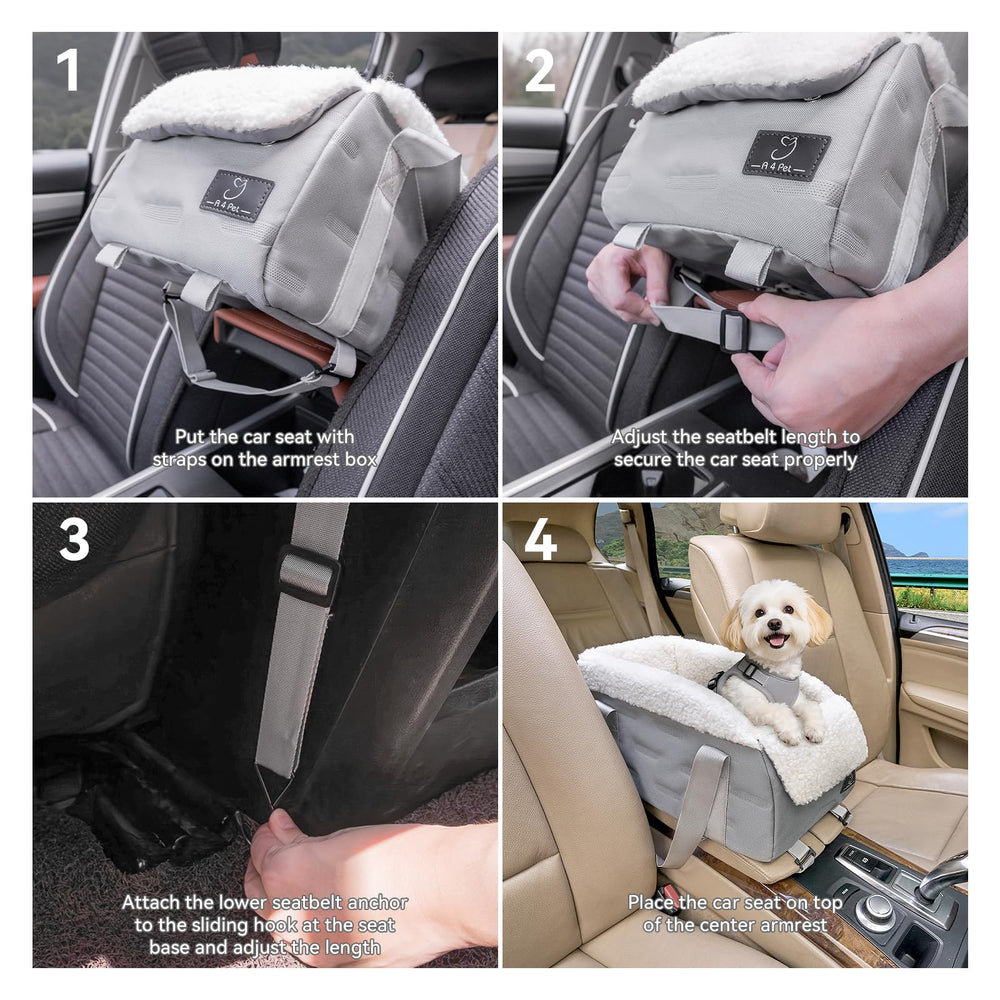 Vista por la ventana para tu perro desde el asiento de A 4 Pet.