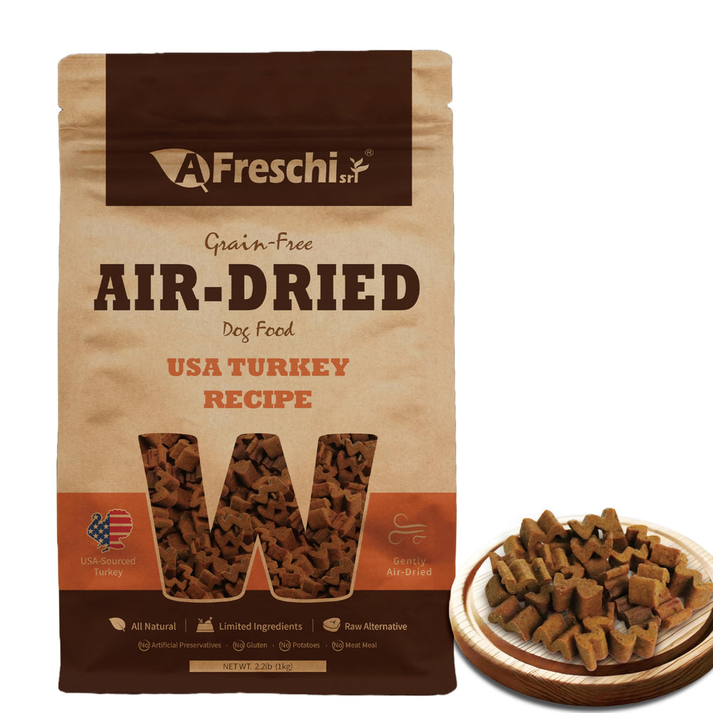 Alimento de A Freschi srl secado al aire, sabor natural y proteína alta.