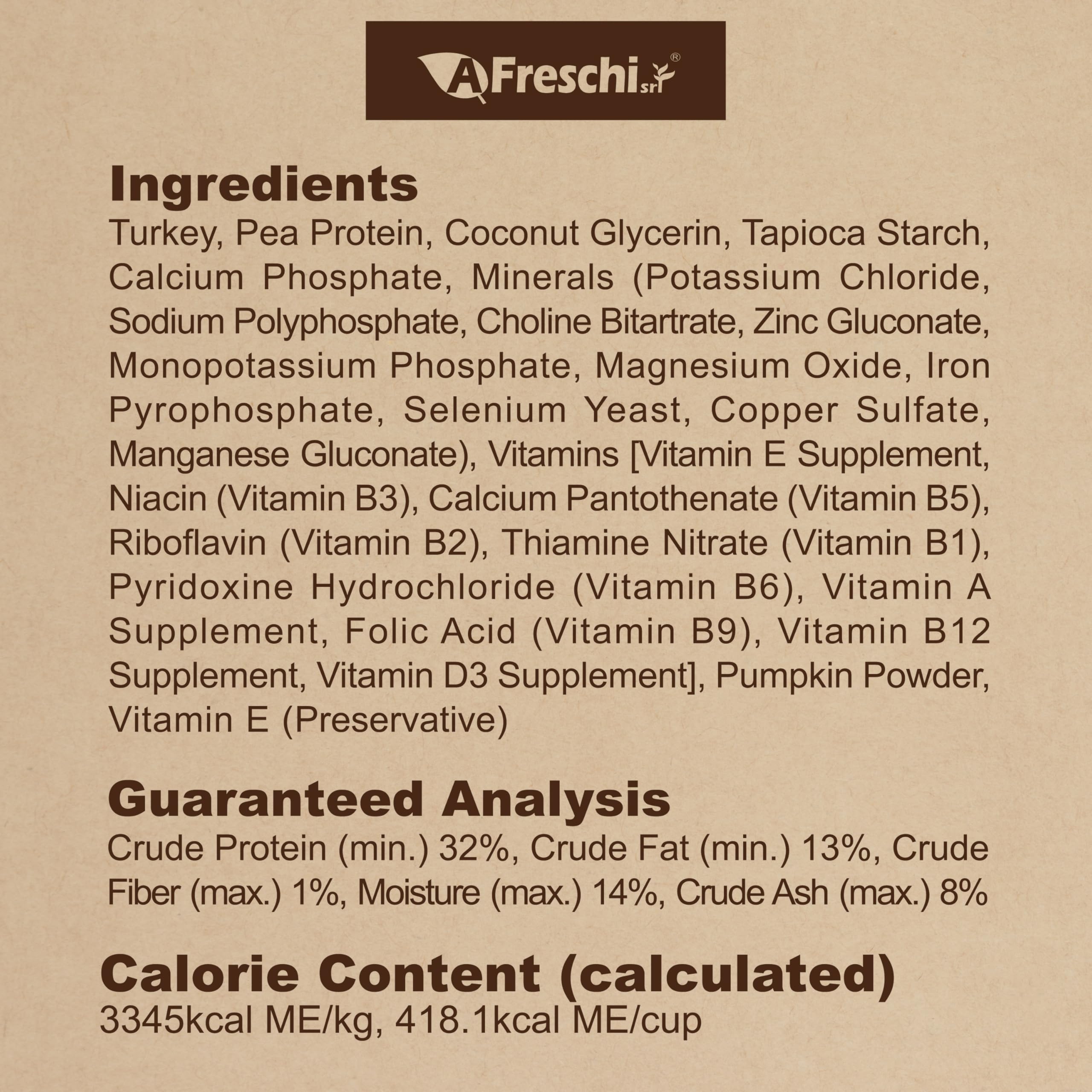 Ingredientes naturales sin colorantes ni conservantes de A Freschi srl.