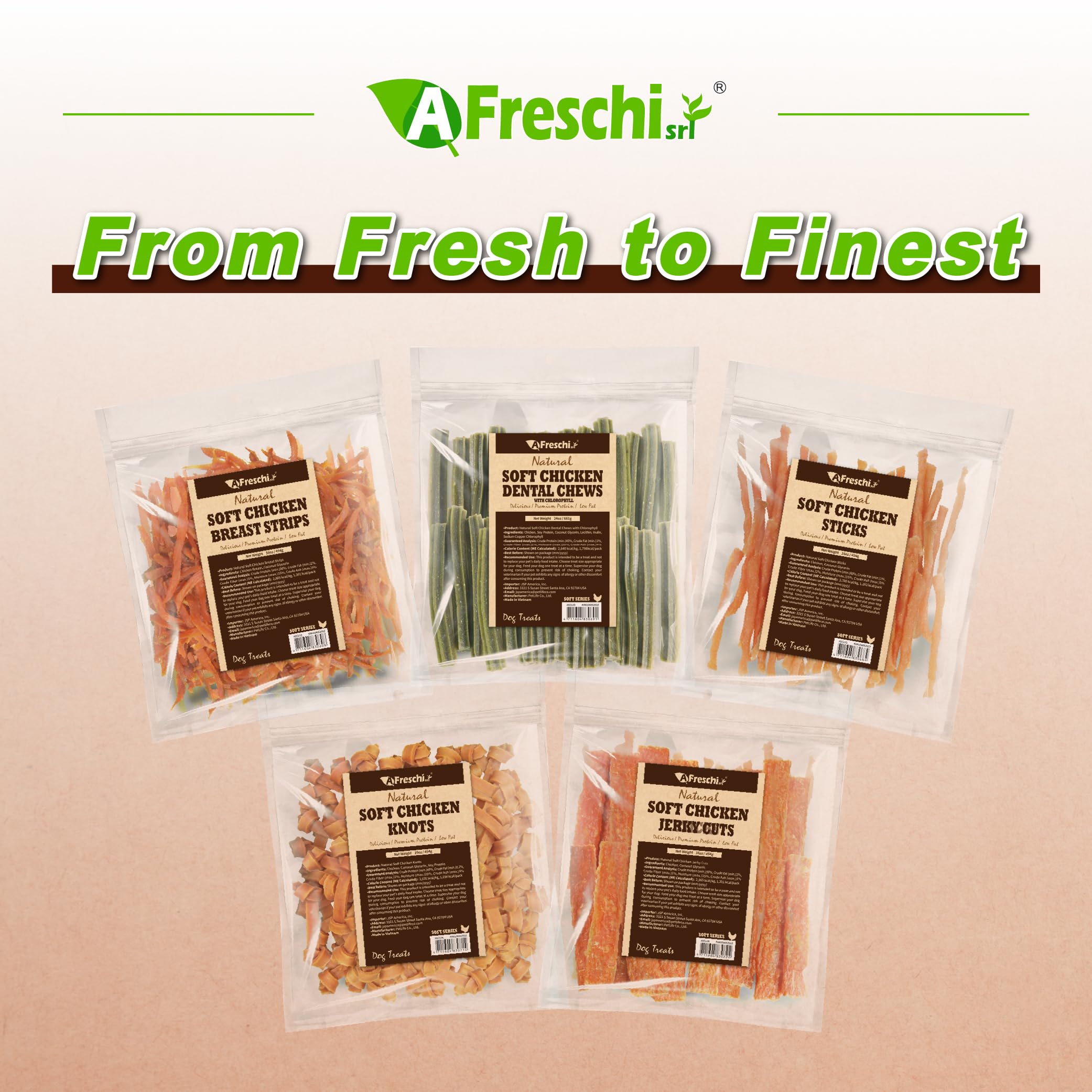 A Freschi srl sin granos ni colorantes: snack saludable