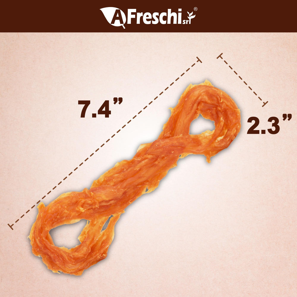 A Freschi srl tendones de pavo para perros: sabor duradero.