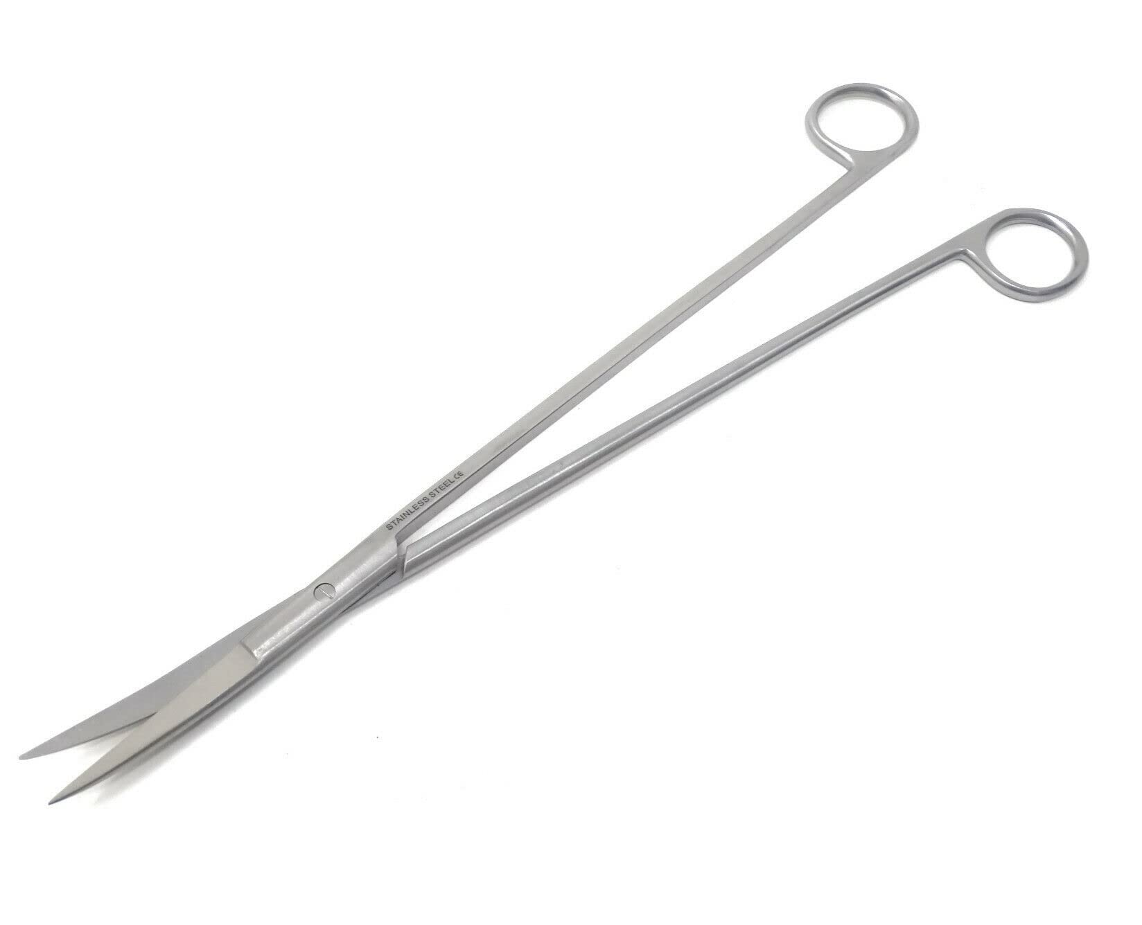 Tijeras A2Z SCILAB largas y curvas para poda precisa en acuario