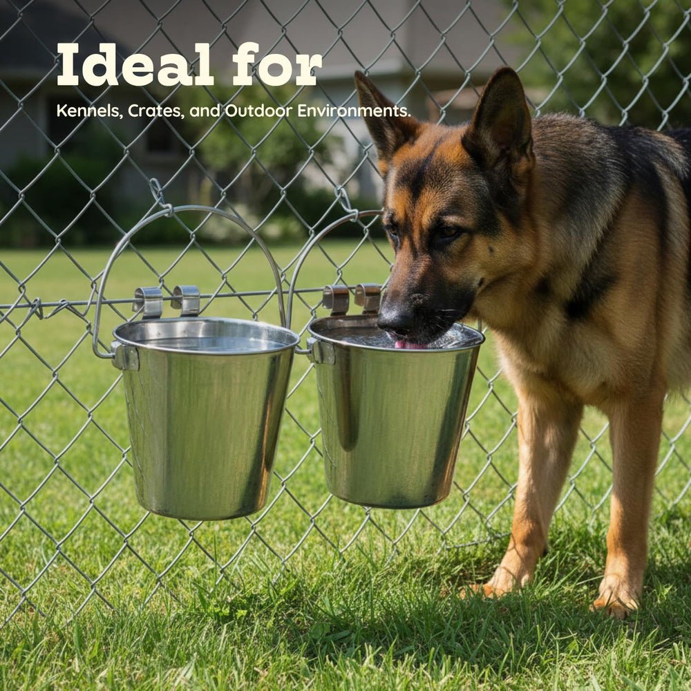 AASPIRE PETS balde de 6 qt para mascotas grandes.