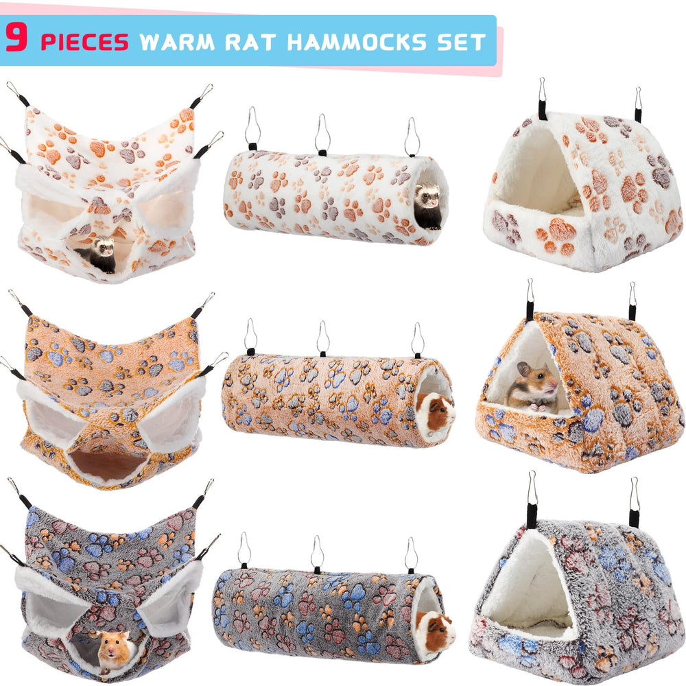 Abbylike accesorios jaula para hamster, opciones de juego y descanso.