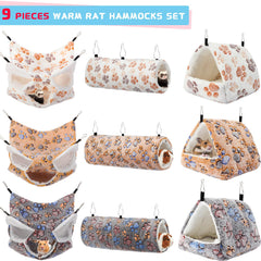 Abbylike accesorios jaula para hamster, opciones de juego y descanso.