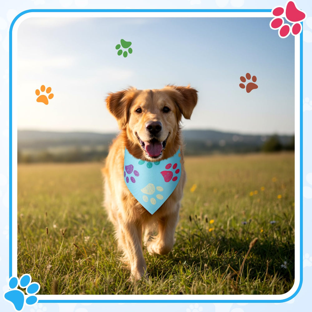 Bandanas Abbylike como accesorio de moda seguro para mascotas.