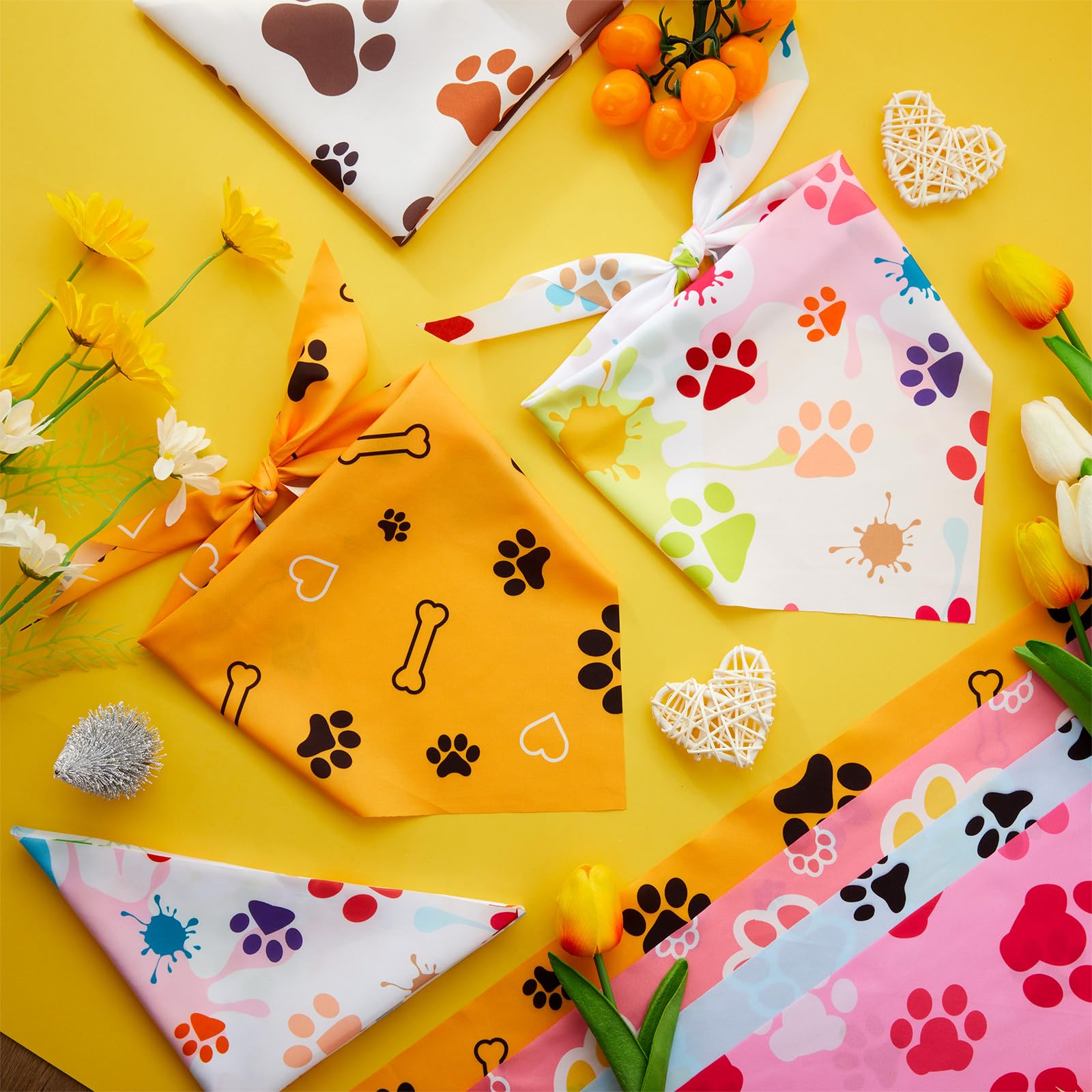 Bandanas Abbylike para sesiones de fotos y eventos de adopción.