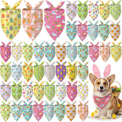 Abbylike bandanas de Pascua para perros con conejos, ideal para sesión de fotos festiva.