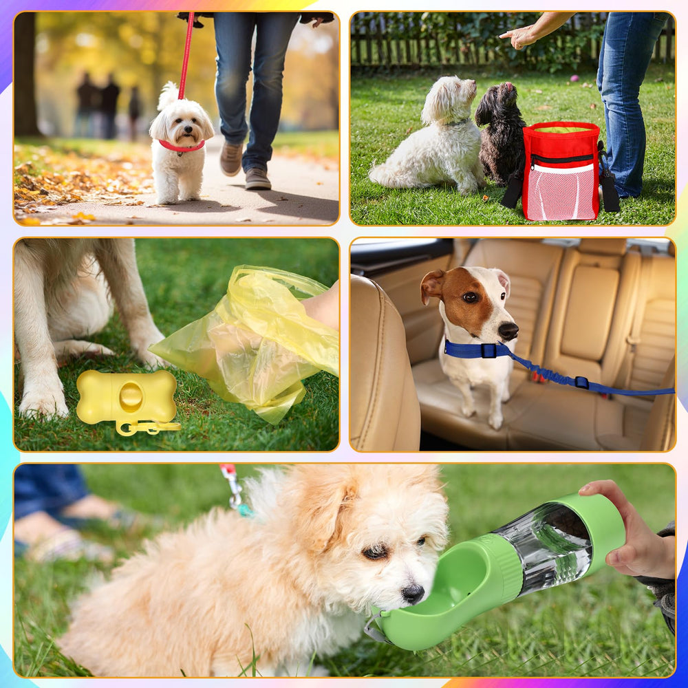 Abbylike kit inicio cachorros: dispensador de bolsas para paseo.