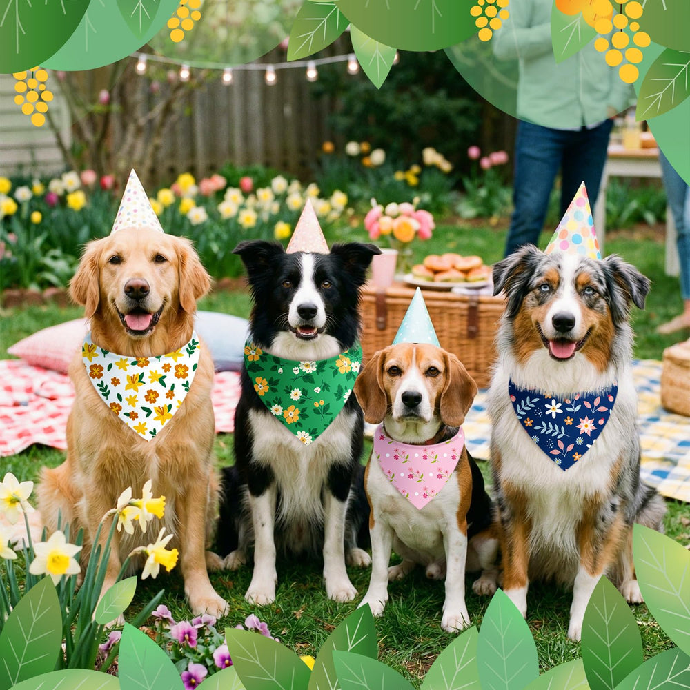 Abbylike bandana con girasoles, añade color y estilo a cada paseo.