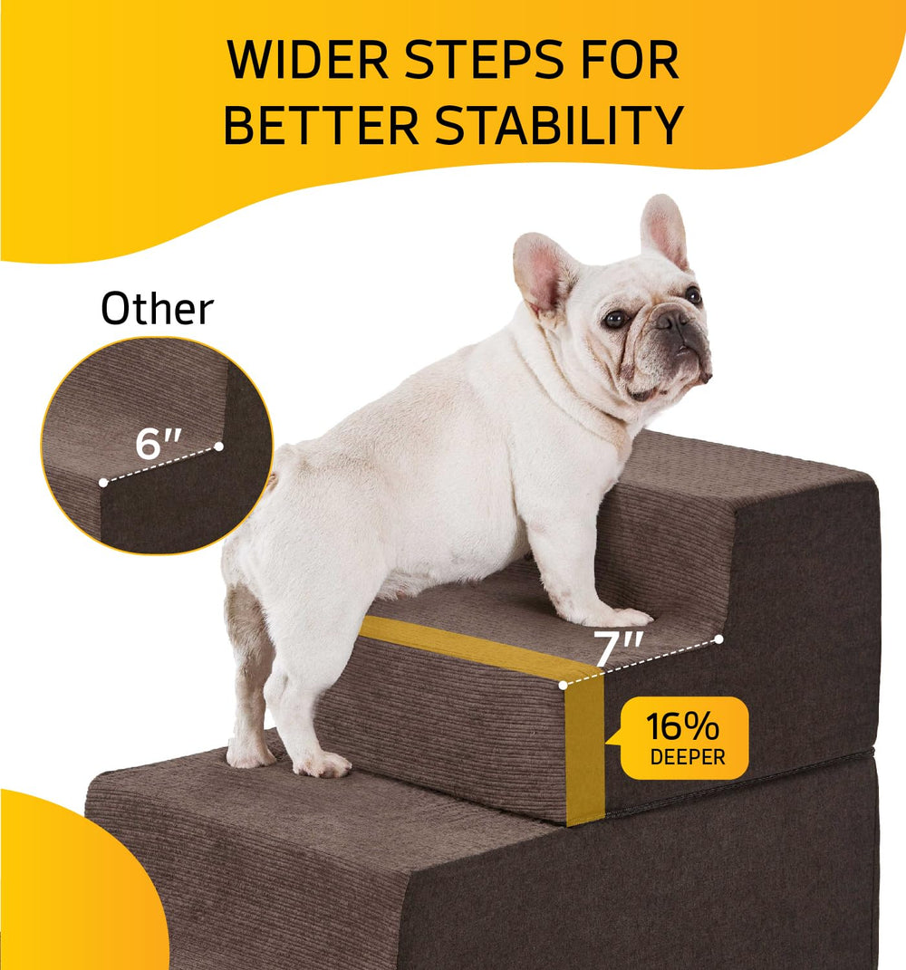 ABCPET escaleras-perro-cama-alta-3: facilita el acceso a camas altas.