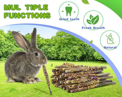 Abizoo Bunny Chew Toys: manzanilla y lavanda, aroma suave para relajar mascotas